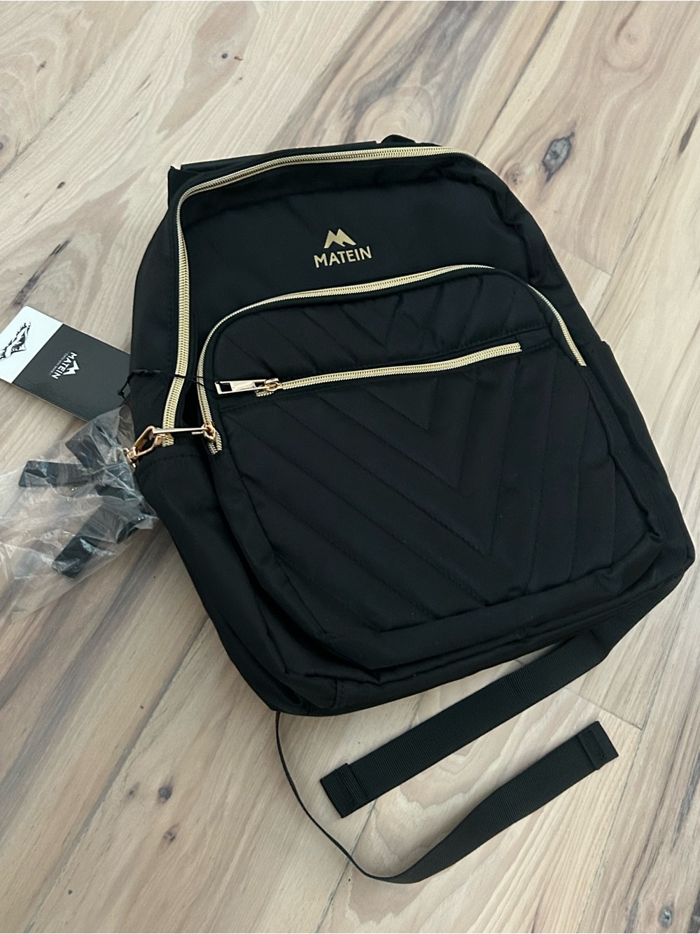 MATEIN 2Pcs Women Waterproof Mini Backpack with USB Port